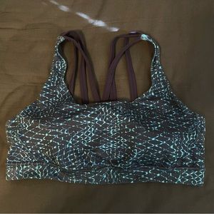 Lululemon Energy Bra Exhale Sports Bra 10